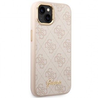 Guess GUHCP14MHG4SHP iPhone 14 Plus 6.7 &quot;pink / pink hard case 4G Vintage Gold Logo