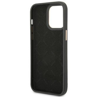 Guess GUHCP14XHG4SHK iPhone 14 Pro Max 6.7 &quot;black / black hard case 4G Vintage Gold Logo