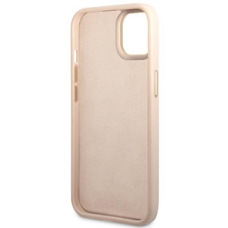 Guess GUHCP14SHG4SHP iPhone 14 6.1 &quot;pink / pink hard case 4G Vintage Gold Logo