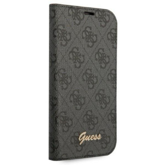 Guess GUBKP14LHG4SHK iPhone 14 Pro 6.1 &quot;black / black book 4G Vintage Gold Logo