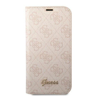 Guess GUBKP14SHG4SHP iPhone 14 6.1 &quot;pink / pink book 4G Vintage Gold Logo