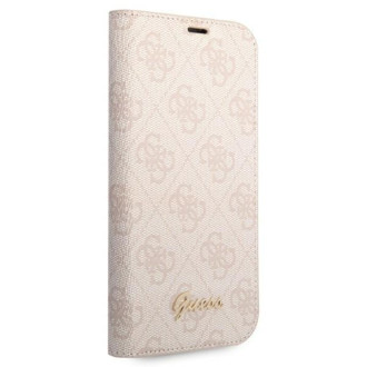 Guess GUBKP14SHG4SHP iPhone 14 6.1 &quot;pink / pink book 4G Vintage Gold Logo