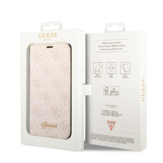 Guess GUBKP14SHG4SHP iPhone 14 6.1 &quot;pink / pink book 4G Vintage Gold Logo