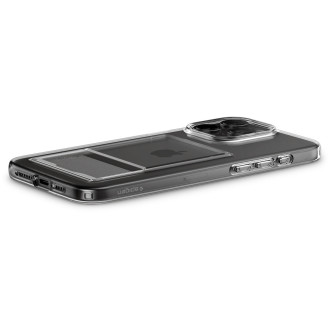 Slot Spigen Crystal, křišťálově čistý - iPhone 15 Pro Max