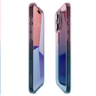 Spigen LIQUID CRYSTAL IPHONE 15 PRO GRADATION RŮŽOVÝ