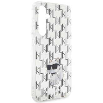 Karl Lagerfeld KLHCS23FEHNCMKLT S23 FE S711 průhledné pevné pouzdro Monogram Choupette