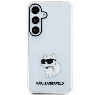 Karl Lagerfeld KLHCS24MHNCHTCT S24+ S926 průhledné pevné pouzdro IML Choupette