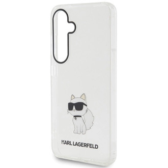 Karl Lagerfeld KLHCS24MHNCHTCT S24+ S926 průhledné pevné pouzdro IML Choupette