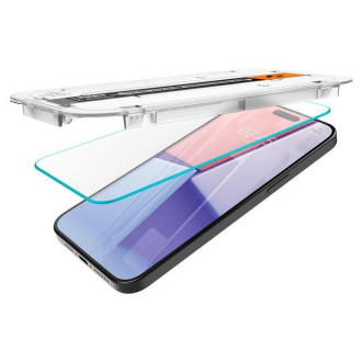 TEPELNÉ SKLO Spigen GLAS.TR &quot;EZ FIT&quot; 2 BALENÍ IPHONE 15 PRO MAX CLEAR