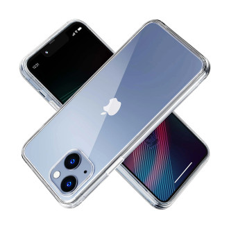 Pouzdro pro iPhone 14 Plus silikonové řady 3mk Clear Case - průhledné