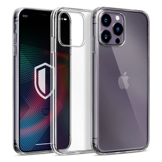 Silikonový obal na iPhone 14 Pro z řady 3mk Clear Case - průhledný