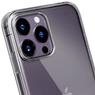 Silikonový obal na iPhone 14 Pro z řady 3mk Clear Case - průhledný