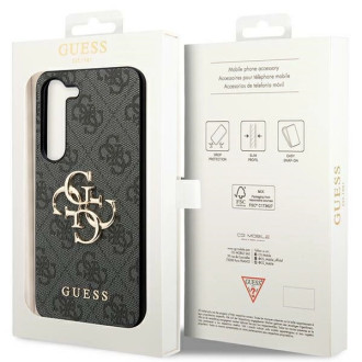 Pouzdro Guess 4G Big Metal Logo pro Samsung Galaxy S24+ - černé