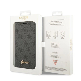 Guess GUBKP14SHG4SHK iPhone 14 6.1 &quot;black / black book 4G Vintage Gold Logo