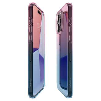 Spigen LIQUID CRYSTAL IPHONE 15 PRO GRADATION RŮŽOVÝ