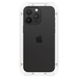 TEPELNÉ SKLO Spigen GLAS.TR &quot;EZ FIT&quot; FC IPHONE 15 PRO MAX BLACK 2 BALENÍ