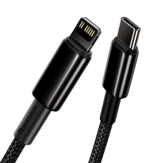 Baseus USB Type C cable - Lightning Fast Charging Power Delivery 20 W 2 m black (CATLWJ-A01)