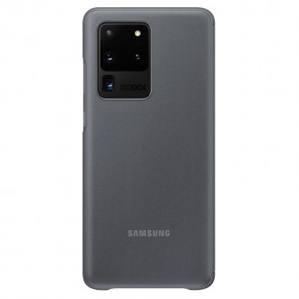 Samsung Clear S-View Pouzdro pro Galaxy S20 Ultra Gray (EF-ZG988CJE)