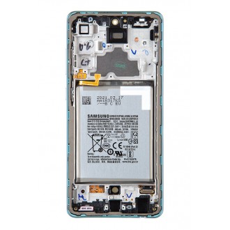 LCD display + Dotyk Samsung A725 Galaxy A72 Blue (Service Pack)