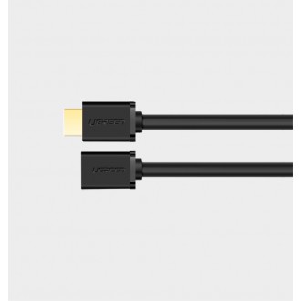 Ugreen cable HDMI extension cable (female) - HDMI (male) 19 pin 1.4v 4K 60Hz 30AWG 2m black (10142)